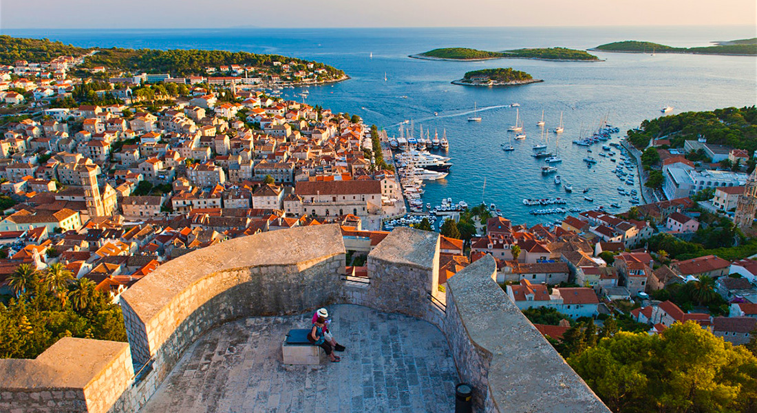 Hvar island from Split